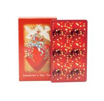 【新品未使用】バレンタインタロットカード　通常サイズ　真っ赤なカード_画像9