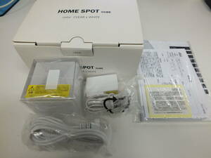 au HOME SPOT CUBE CLEAR x WHITE クリア ホワイト 未使用 未開封 激安1円スタート 