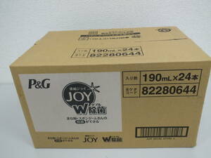 ② JOY ジョイ W除菌 ダブル除菌 濃縮ジョイ190ml 24本入 １箱 1ケース P＆G 食器用洗剤 激安1円スタート