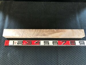 119 売り切り!!　乾燥材　400円スタート　カエデ角材　約長875mm×約幅80mm×約厚75mm