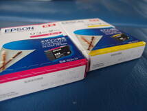 【純正】EPSON　リコーダー　RDH-BK-L　RDH-C　RDH-M　RDH-Y　4点 　【未使用】_画像3