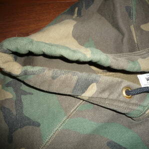 WTAPS DESIGN HOODED WOODLAND CAMO Mサイズ パーカーの画像2