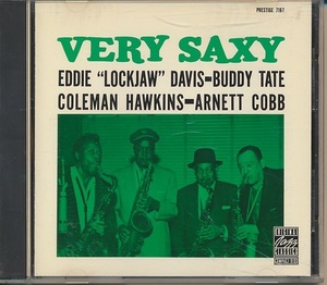 CD●VERY SAXY / EDDIE &#34;LOCKJAW DAVIS,COLEMAN HAWKINS,ARNETT COBB,BUDDY TATE　輸入盤