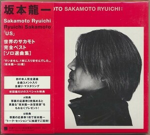 2枚組CD●坂本龍一 / RYUICHI SAKAMOTO　ソロ・ベスト「US」　帯付 