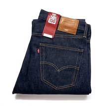 LEVI'S 501 150周年アニバーサリーモデル RAIN FOREST リジッド セルビッジ W34L32_画像3