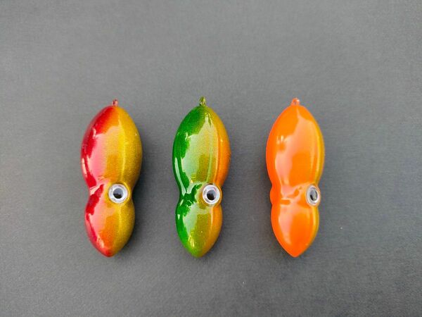 3色×150g　タングステン　タイラバ　鯛ラバ　ヘッド