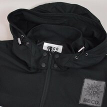 30%OFF【BBCO ビビコ】メンズ ブルゾン LL(50) 黒×白 31-3101-01-05 アンジェロ 大きいサイズ フード付き おしゃれ かっこいい @_画像4