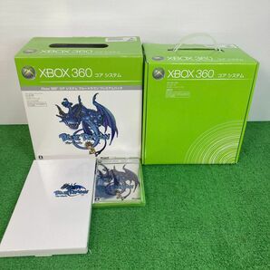 【未開封　コレクション整理品】XBOX 360. コア システム　ブルードラゴン プレミアムパック　S24012904