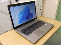 ◆◆整備品/ 美品 /HP ProBook4740s/ 新品SSD 512GB /大画面 17.3型【グラボ搭載】/ Core i5-3230M / 8GB /Windows11◆_画像2