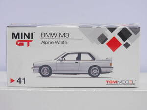 ☆ MINI GT BMW M3 アルピンホワイト LHD　E30 1/64 TSM MODEL ☆