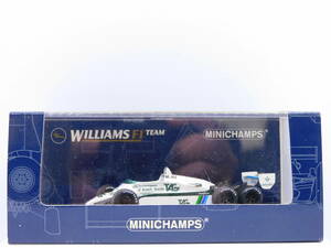 ☆ ミニチャンプス WILLIAMS FORD FW08B TEST CAR 1/43 ウィリアムズ フォード FW08B ☆