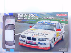 ☆ DRAGON ドラゴン BMW 320i STW 98 WINNER J.CECOTTO E36 1/24 ハセガワ ☆