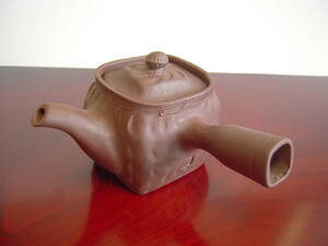  Banko . small teapot two book@ pine Inoue kiln 