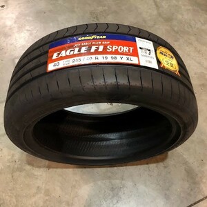 収納袋付 送料別 新品 4本セット (MP0268.16) 245/40R19 98Y GOODYEAR EAGLE F1 SPORT XL FP 2020年以降製造 屋内保管 245/40/19 夏タイヤ