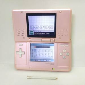 DS 初代 任天堂 NTR-001 キャンディピンク 動作確認済み/動画有 中古 Nintendo 初期型 ニンテンドーDS (送料無料