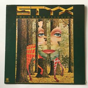 2417●Styx The Grand Illusion / スティックス グランド・イリュージョン / AMP-6020 / 12inch LP アナログ盤