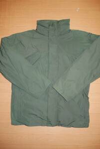 レア 当時物 OLD GUCCI グッチ 中綿入りジャケット サイズ46 光沢のある濃いグリーン イタリア製 MADE IN ITALY 本物 正規品