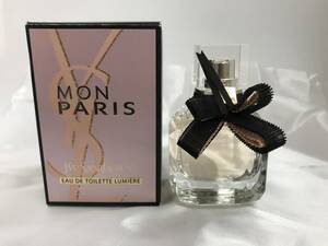 YSL イヴサンローラン モンパリ リュミエール オードトワレ EDT 香水 30ml 状態:中古品(1.2回プッシュ　残多) #195899-23