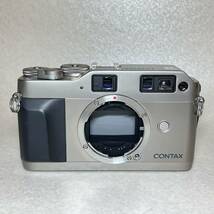 W3-1）CONTAX G1 コンタックス フィルムカメラ 単焦点レンズ Carl Zeiss Planar 45mm F2 T* （128）_画像2