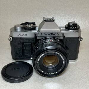 W3-1）FUJICA フジカ AX-1 一眼レフフィルムカメラ X-FUJINON 1:1.9 50mm FM （135）