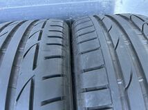 BRIDGESTONE 245/40R19 POTENZA S001 RFT バリ山夏ランフラットタイヤ4本セット2021年、7.11mm、アルファ-ド、フ-ガに_画像2