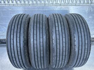 BRIDGESTONE 185/65R15 101/99LT R202 夏トラックタイヤ4本、7.31mm、2018年