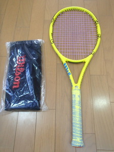 Wilson AIR KEI ULTRA TOUR 95CV minions グリップG2 ウイルソン ウルトラ テニスラケット 錦織圭 サイン入り ミニオン コラボ 500本限定