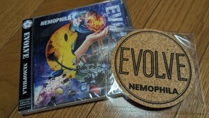 NEMOPHILA　ネモフィラ　3rdアルバム　EVOLVE 特典のコースター付き　未開封