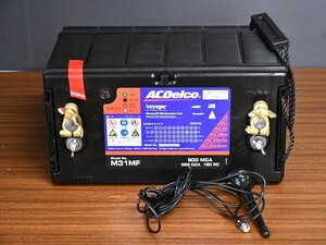 NY1-149【現状品】ACDelco Voyager　M31MF　ACデルコ　マリン用メンテナンスフリーバッテリー　バッテリー　動作未確認　中古品　保管品