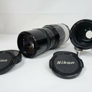 Nikon ニコン NIKKOR-Q Auto 200mm f/4 + Nikon ニコン Ai Zoom-NIKKOR 43-86mm f/3.5 K8の画像1