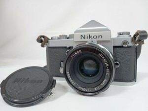 Nikon ニコン F2 アイ レベル DE-1 フィルム 一眼レフカメラ NIKKOR-HC Auto f/2 50mm DE-2　K13