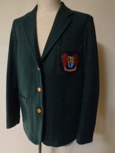 Beau Brummel スクールジャケット ビンテージ グリーン ウール UK School Jacket スクールジャケット 