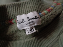 Paul Smith ポールスミス マルチストライプ クルーネック スウェット トレーナー キッズ 130 _画像5