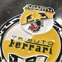 ABARTH　695　TRIBUTO FERRARI　純正　エンブレム　トリブート　フェラーリ　アバルト　限定　500　595　_画像4