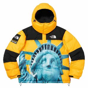 Supreme The North Face Statue of Liberty Baltoro Jacket Yellow 新品