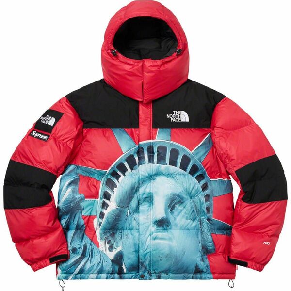 Supreme The North Face Statue of Liberty Baltoro Jacket Red 新品