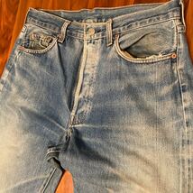 90s 米国製 リーバイス 501 BigE ジーンズ 赤耳 刻印555 w34 Levi’s 雰囲気抜群！USA製 ヴィンテージ デニム パンツ_画像2