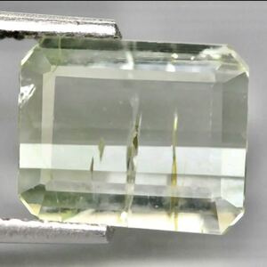 非加熱 天然レモングリーントルマリン 2.67 Ct カラット