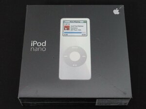 K. レア/希少 Apple/アップル 初代 第一世代 ipod nano MA005J/A 4GB White 未開封