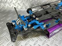 ★タミヤ★TAMIYA TA06 カーボンシャーシ オーバードーズ overdose テックレーシング アルミパーツ多数 ドリフト ケツカキ _画像4