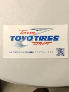 TOYO TIRER　ステッカー　Drift Term　東洋タイヤ　★　ドリフト　D１　フォーミュラ　GR86　GT-R　AE86　川畑真人　