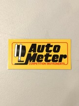 Auto Meter　ステッカー　オートメーター　デカール　★　Racing　Drift　タコメーター　追加メーカー　アメ車　　ドレスアップ　_画像1