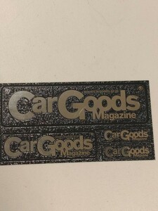 Car Goods Magazine　ステッカー　結晶模様タイプ　　★　カーグッズ　ドレスアップ　チューニング　