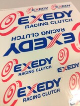 EXEDY RACING CLUTCH　★　ステッカー　 シート　 ★　エクセディ レーシング クラッチ ★ フェアレディZ　キャンギャル　Racing drift　_画像5