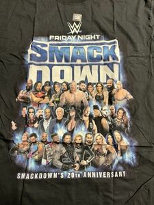 WWE SMACKDOWN スマックダウン　Tシャツ ロウ　新日本プロレス　全日本プロレス　NOAH 東京女子　DDT スターダム　レッスルマニア　AEW