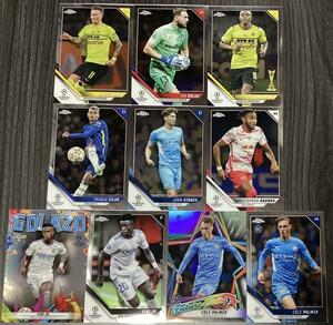 【10枚セット】2021-22 TOPPS CHROME UEFA CHAMPIONS LEAGUE Vini Jr. Cole Palmer Nkunku Moukoko Real Madrid Manchester City