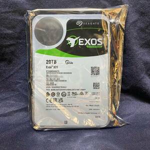 未開封Exos X20 ST20000NM007D 20TB HDD 内蔵ハードディスク 3.5インチ Seagate SATA 