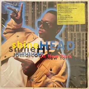 【美盤/12/US盤/ステッカー】SHINEHEAD/JAMAICAN IN NEW YORK ELEKTRA 066339 12レゲエ ダンスホールSTINGカバー