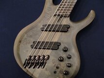 アウトレット特価 Ibanez BTB805MS Transparent Gray Flat アイバニーズ 5弦ベース BTB Workshop_画像1