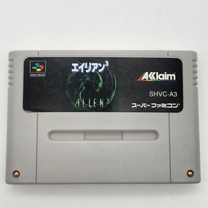 動作品 SFC エイリアン 3 ALIEN アクレイム Aklaim SHVC-A3 スーパーファミコン SUPER FAMICOM 箱・説なし